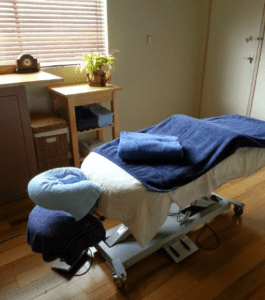 photo of remedial massage table in Melbourne